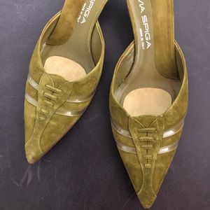 Via Spiga Low Heel Mules